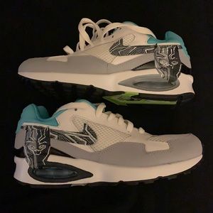 Custom Airmax black panther shoes